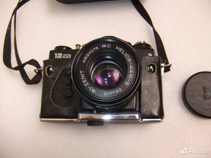 Пленочный фотоаппарат зенит 12 сд, как новый