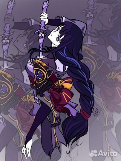 Тату аниме -цветные тату