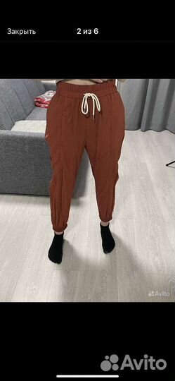 Брюки капри zara размер m