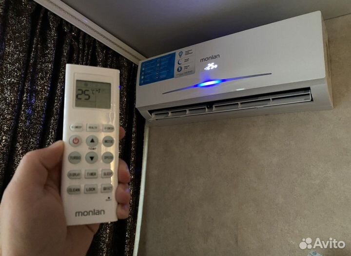 Новая Сплит-система 9K BTU 27 квадратов