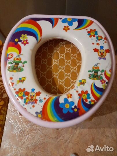 Сидушка на унитаз для деток