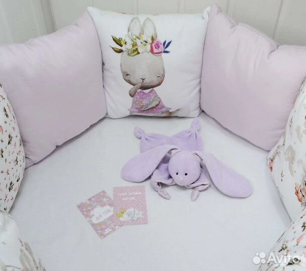 Бортики в кроватку