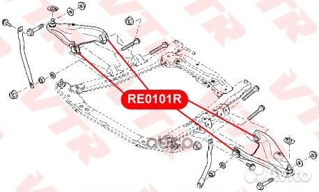 Сайлентблок рычага передней подвески ваз LADA L