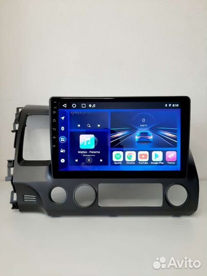 Android магнитола Honda Civic 4d 8