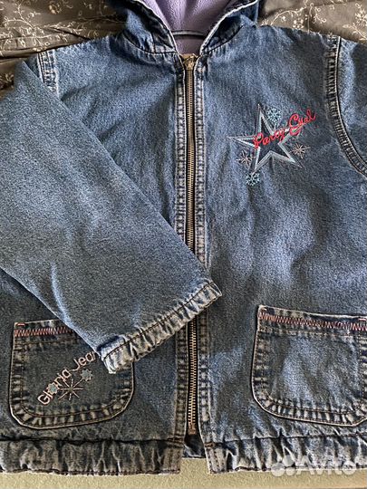 Джинсовая куртка 110