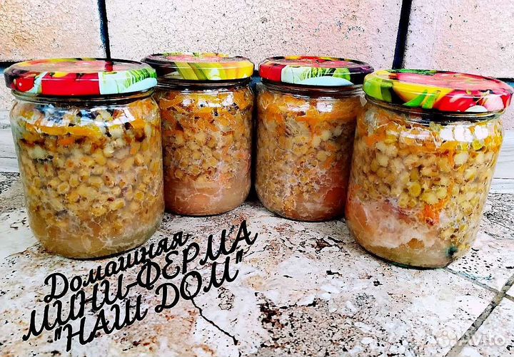 Свинина с машем и овощами