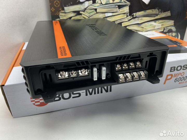 Установка и продажа усилителя Bos Mini 6000W