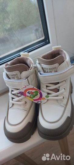 Ботинки демисезонные для девочки 28-31р