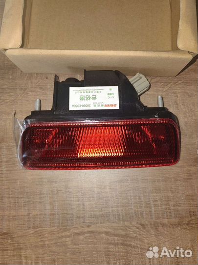 Фонарь задний противотуманки Nissan X-Trail