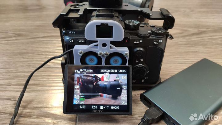 Охлаждение/кулер USB для Sony A7iii, A7II, A7S