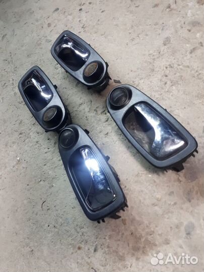 Chevrolet Lacetti хб - ручки внутренние (хром)