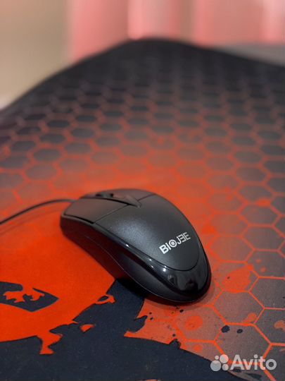 Мышь проводная новая biojee E100