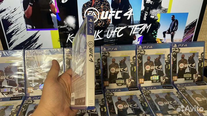 UFC 4 ps4/ps5 игры ps4/ps5 Диски