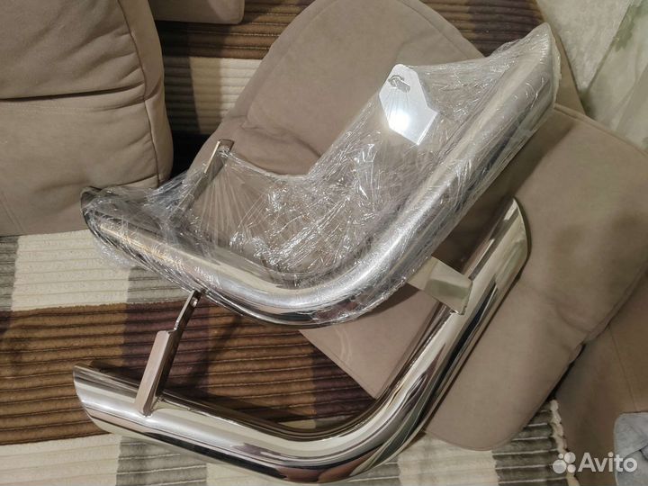 Уголки (защита) заднего бампера Land cruiser 200