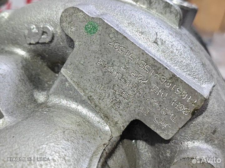 Турбина Audi Q5 8RB cdnc 01.07.2011