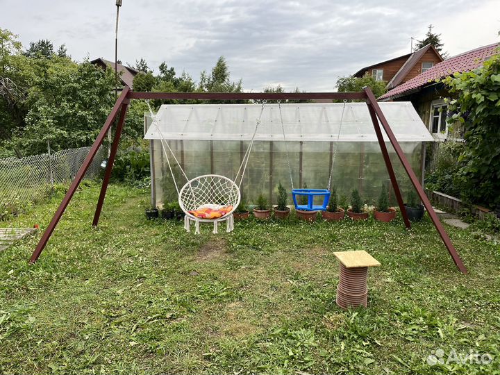 Изготовление рамы для качелей