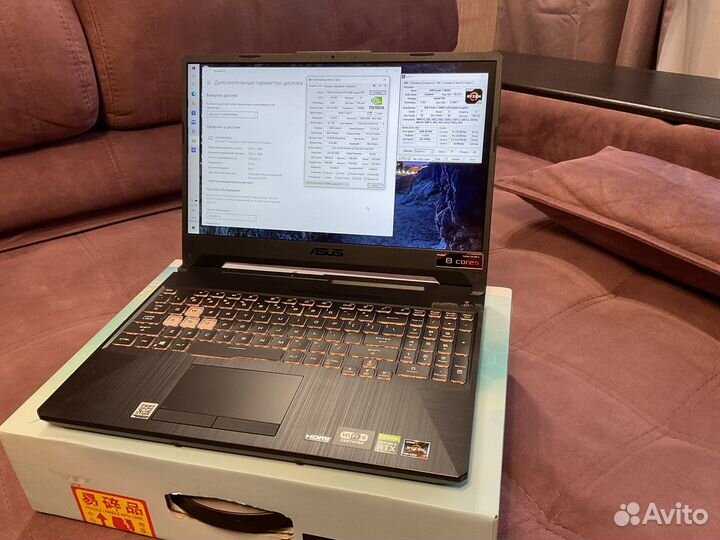 Asus tuf gaming fa506qm 5800h rtx3060 fhd 240 hz