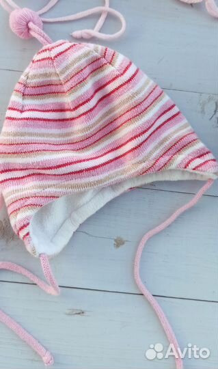Шапки 3-6-9-12 мес