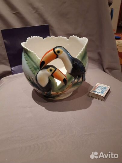Franz porcelain collection paradise calls toucan