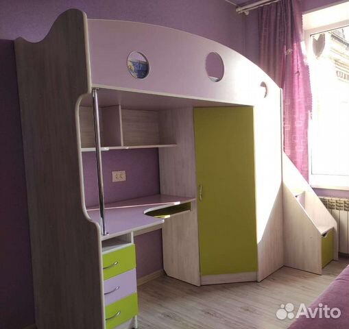 Детская кровать чердак