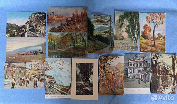Антикварные открытки