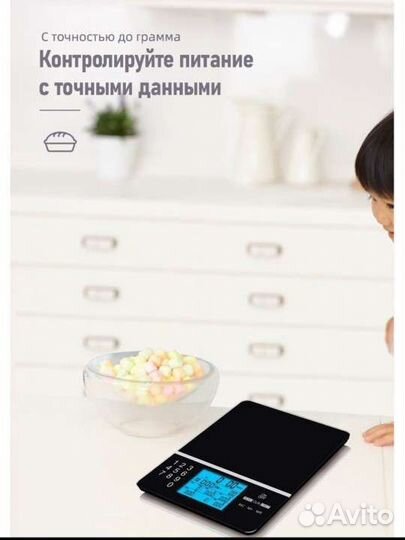 Умные кухонные весы для правильного питания новые