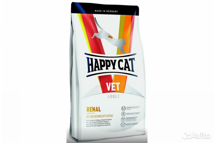 Сухой корм для кошек Happy Cat VET Diet, при пробл