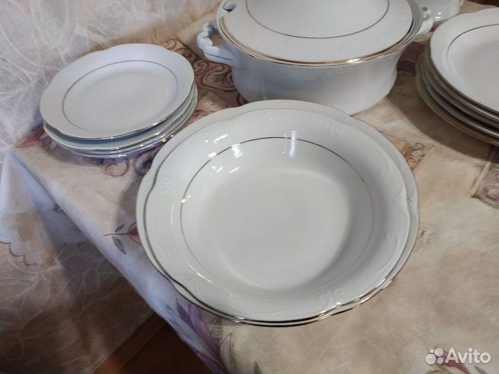 Столовый сервиз фарфор
