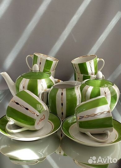 Сервиз чайный фарфор Барановка