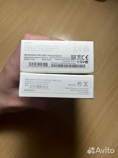 Оригинальная зарядка на iPhone Блок W20 + Кабель