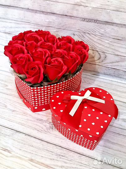 Эксклюзивный букет из мыльных роз