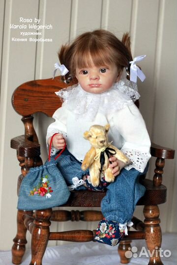 Кукла реборн Роза