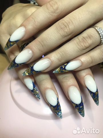 Наращивание ногтей акрилом