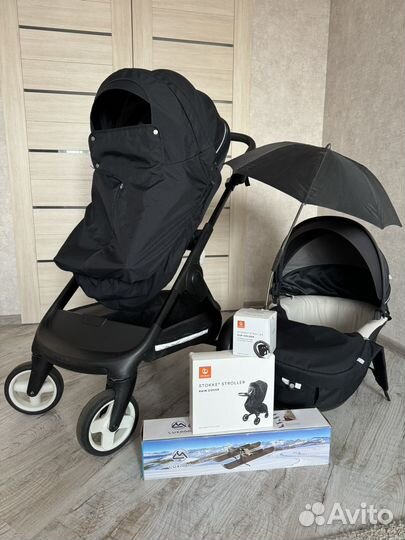 Коляска stokke trailz 3 в 1 v6
