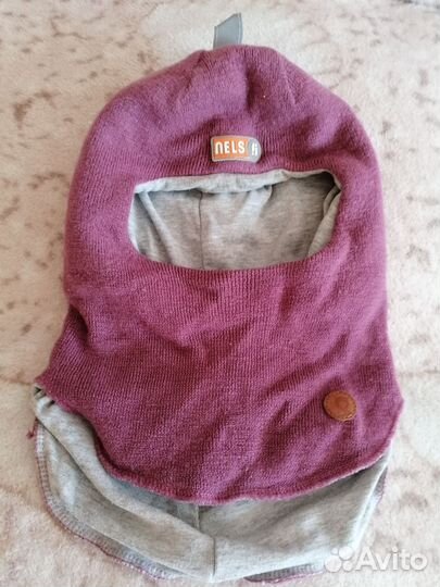 Шапка шлем для девочки