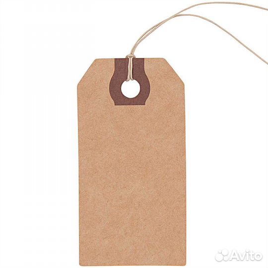 Картонные бирки