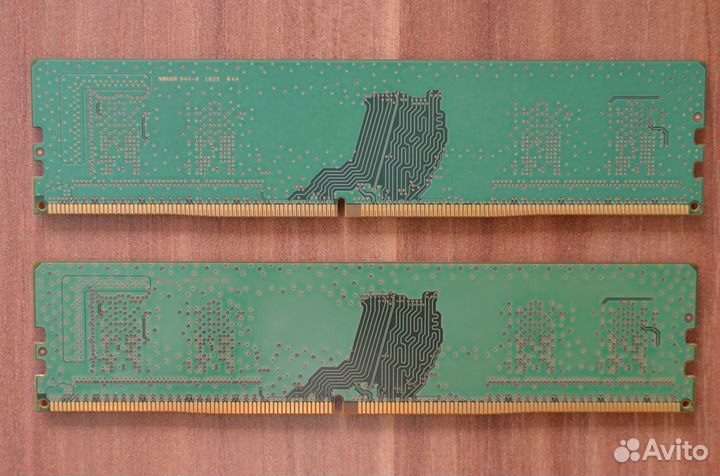 Оперативная память Samsung DDR4 - 4гб 2400, 2 шт