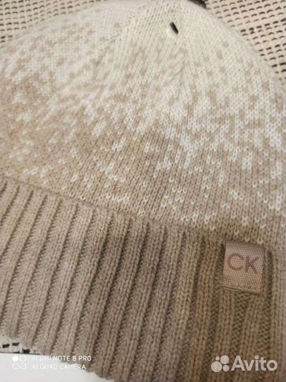 Новая женская шапка Calvin Klein