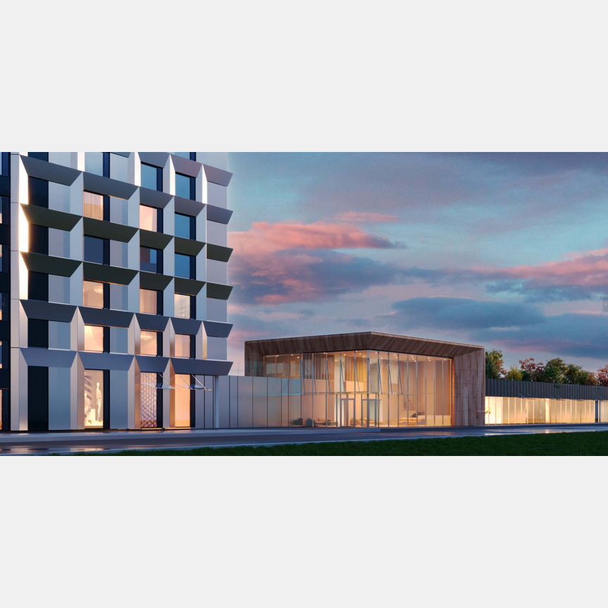 Квартира-студия, 25,1 м², 6/17 эт.