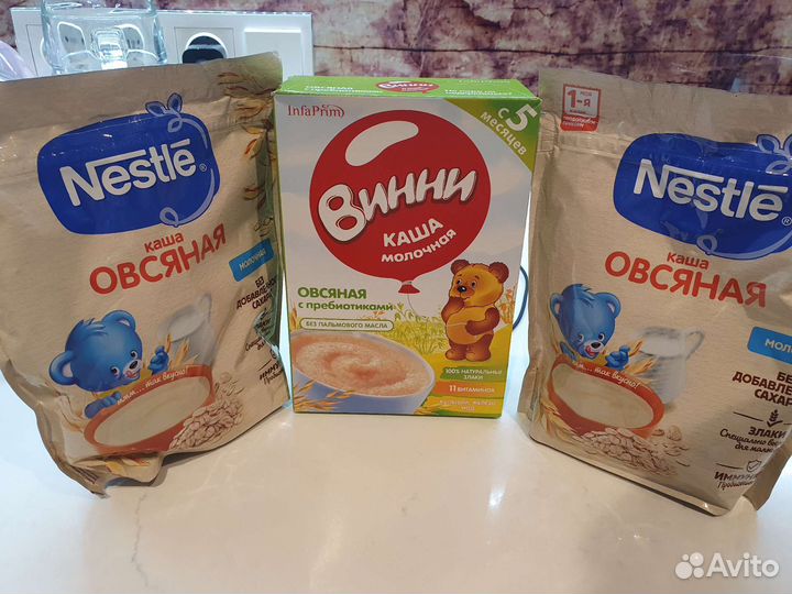 Детские каши молочные