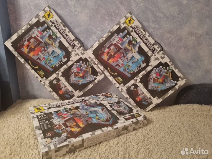 Конструктор Lego майнкрафт белая крепость 866