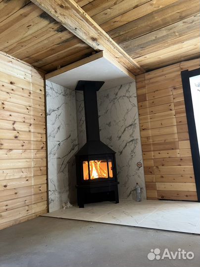 Монтаж печей, каминов, отделка, строительство