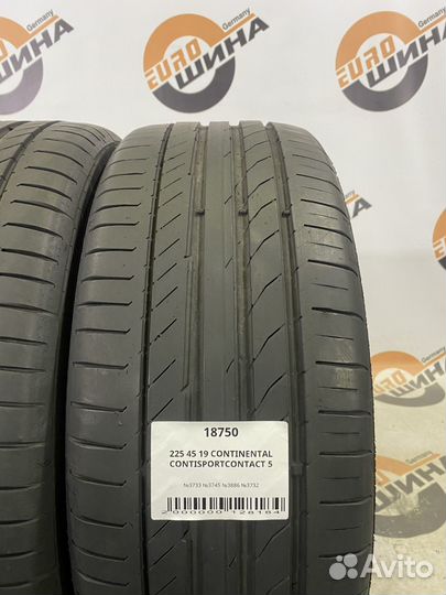 Continental ContiSportContact 5 225/45 R19