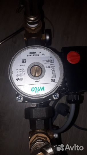 Смесительный узел для теплого пола