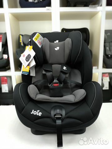Автокресло 0-25кг Joie Stages Black (черно-серый)