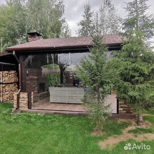 Гибкие и мягкие окна для веранд