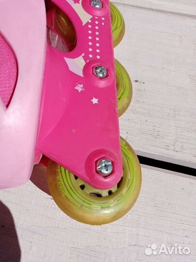 Ролики детские, раздвижные 30-31-32р