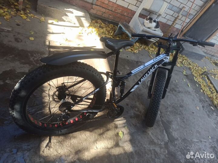 Горный фэтбайк велосипед трехподвес