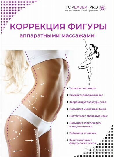 Аппаратный вакуумный массаж