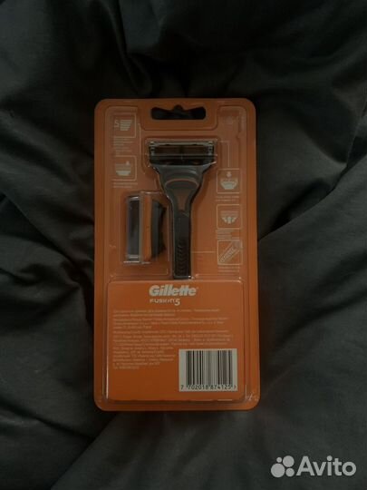 Станок gillette fusion 5 с двумя лезвиями